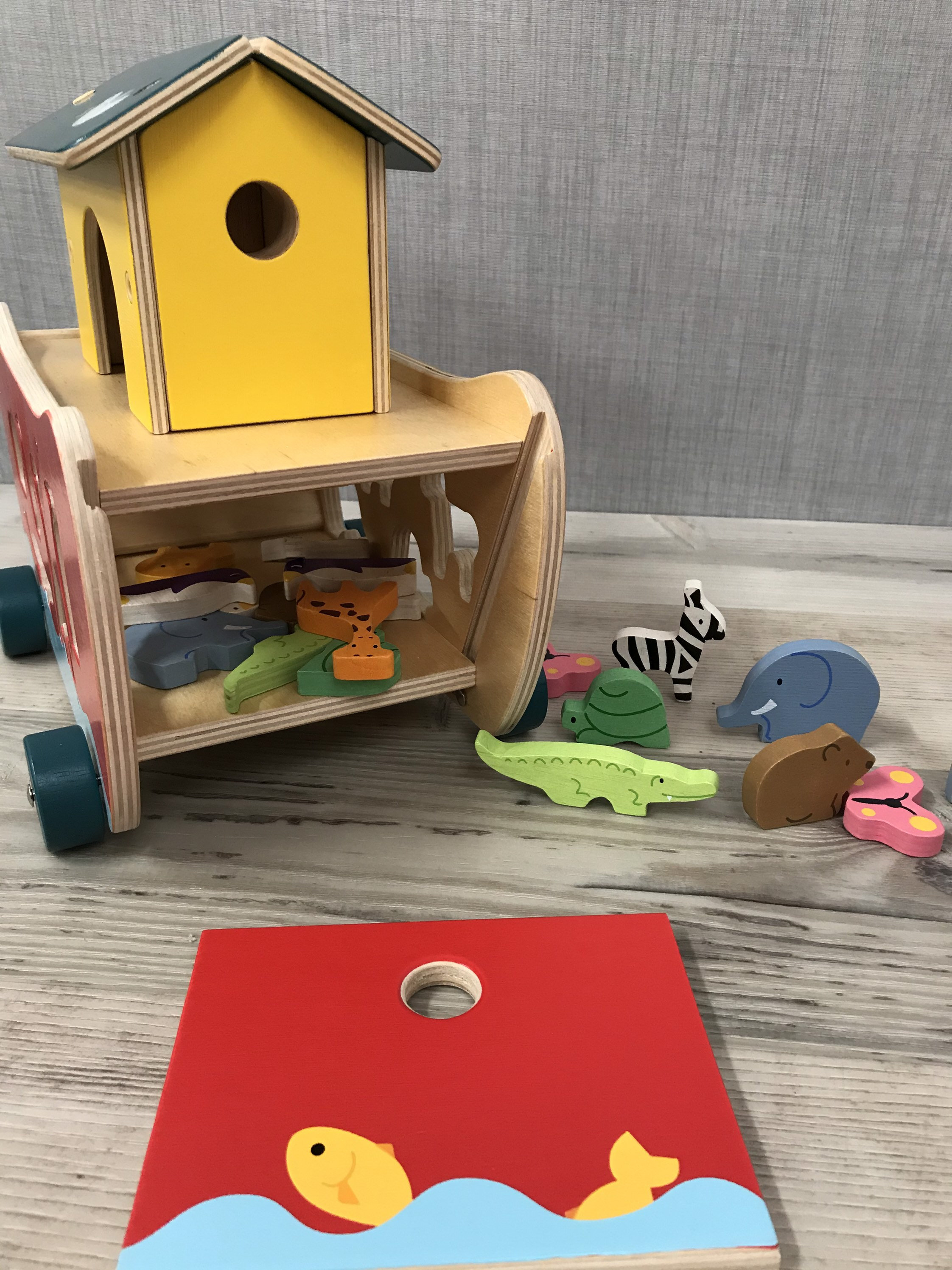 Personalised Noahs Ark Shape Sorter Wooden Toys Birthday - Etsy
