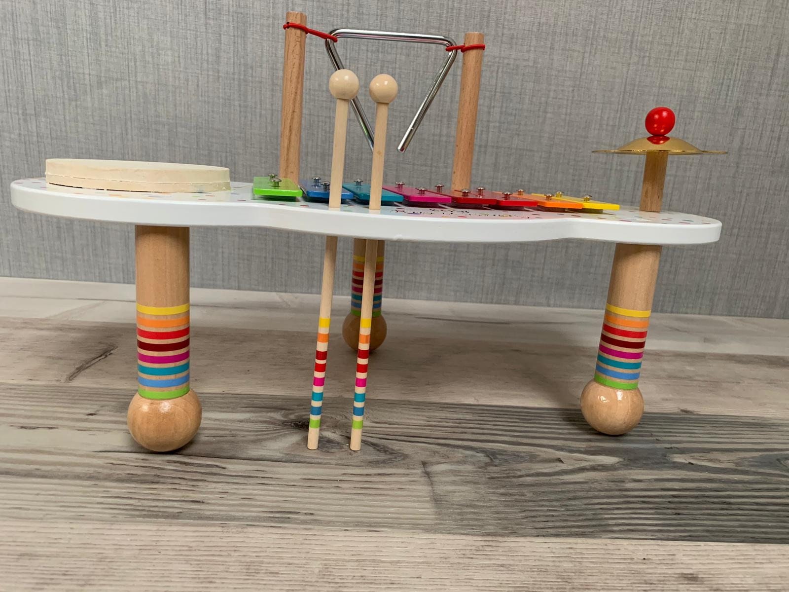 Personalised wooden hotsell music table