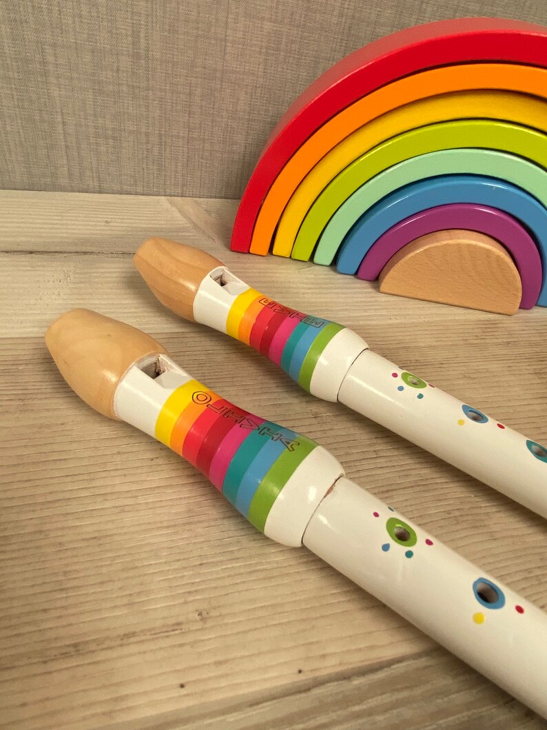 Personalised wooden flute/recorder gift for her/him CE Etsy