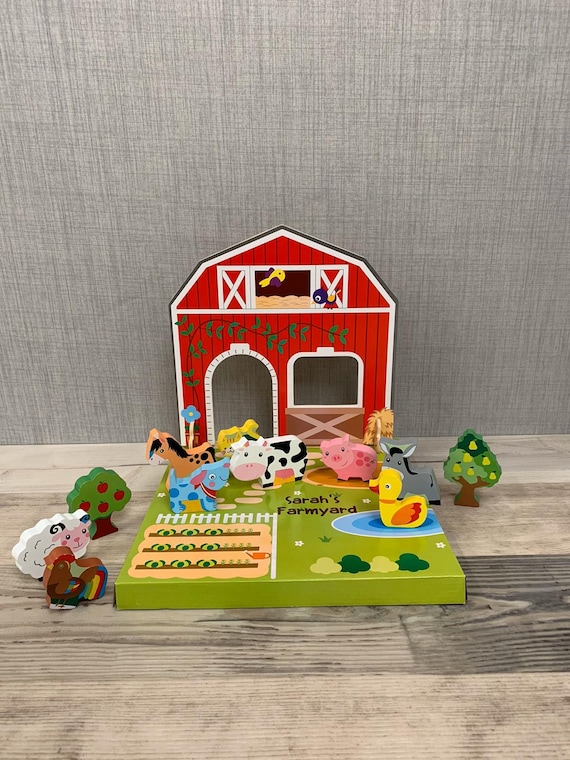 wooden farmyard