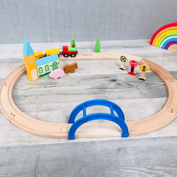 Toy Train Set Etsy
