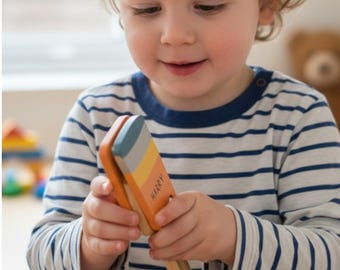 Personalised Wooden Clapper Percussion Toy
