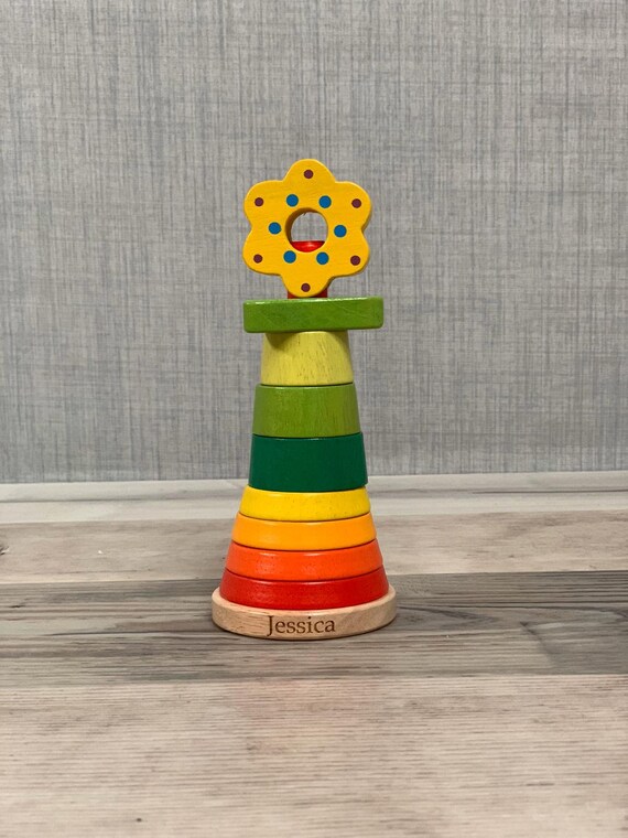 flower stacking toy