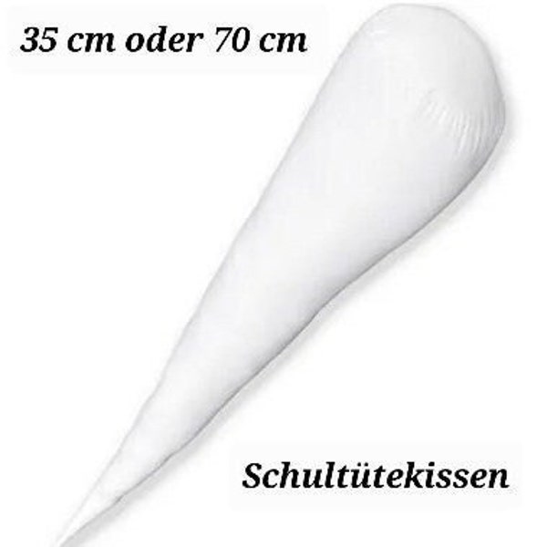 Schultüte Kissen Inlett 35 cm oder 70 cm Schultütekissen