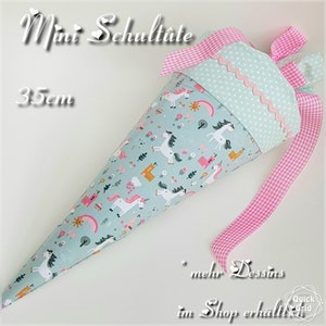 Schoolkegel eenhoorn eenhoorns broers en zussen suikerkegel broer en zus schoolkegel kleuterschoolkegel mint of roze/wit