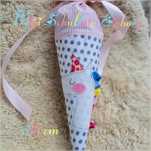 Schoolkegel eenhoorn eenhoorns broers en zussen suikerkegel broer en zus schoolkegel kleuterschoolkegel stof gepersonaliseerd