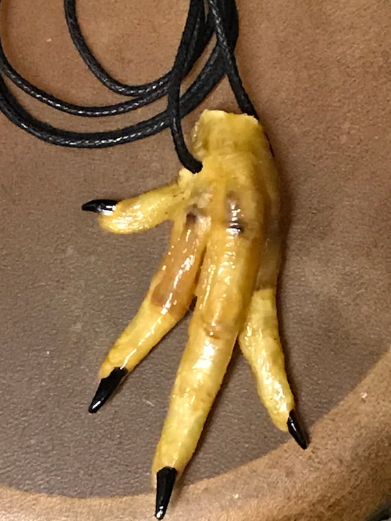 Voodoo Chicken Foot Amulet New Orleans Louisianna Cajun Voodoo Etsy