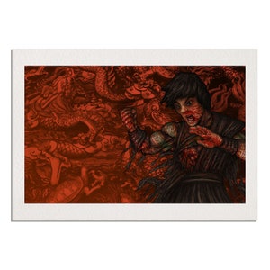 Black Dragon Ninja - Giclée