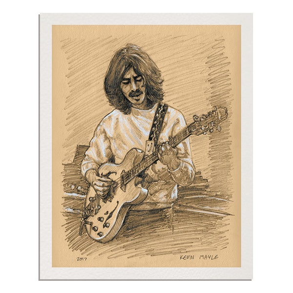 Beatles George Harrison - Giclée