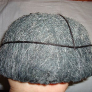 Traditional Svan hat, Georgia. Svaneti Georgia are made of felt cross protect 70 sm./ Size / 27.55 inch New