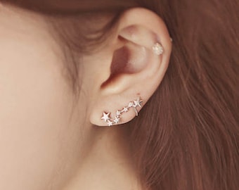 bridal ear jacket earrings