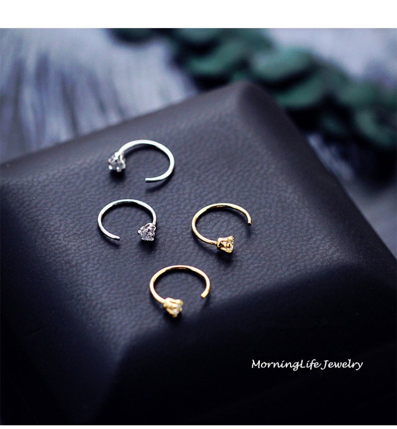 Silver Half Hoop Earrings Hoop Earrings Sterling Silver Earrings ...