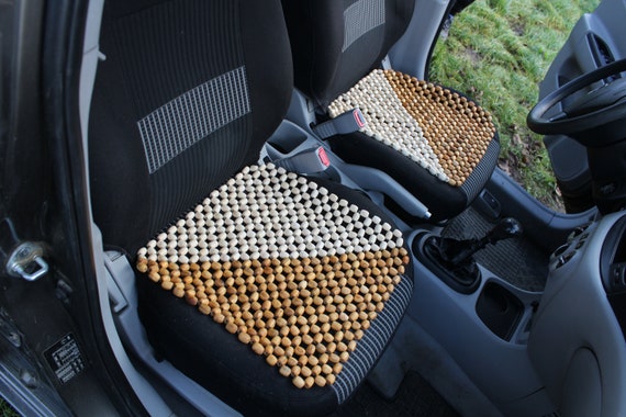 PAIR Car Seat Cover Car Seat Massager Car Wood Cover Car Cape