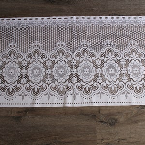 French curtains. Cafe curtain. Door curtain. Window curtain. Valance. French vintage. French country decor. Farmhouse decor. French linens.