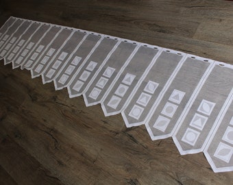 French curtains. Cafe curtain. Door curtain. Window curtain. Valance. French vintage. French country decor. Farmhouse decor. French linens.