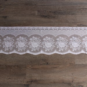 French curtains. Cafe curtain. Door curtain. Window curtain. Valance. French vintage. French country decor. Farmhouse decor. French linens.