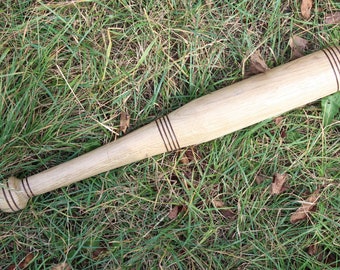 Drewniany kij baseballowy.Dekoracje baseballowe.Drewniany kij.Dekoracje sportowe.Retro drewniany kij.Dekoracje sportowe.Ręcznie robiony drewniany kij.Ukraiński kij.