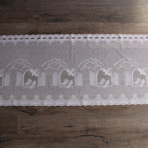French curtains. Cafe curtain. Door curtain. Window curtain. Valance. French vintage. French country decor. Farmhouse decor. French linens.