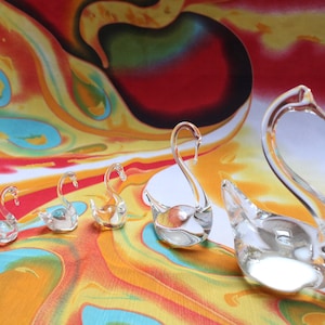 Bohemia Crystal Swan - Etsy