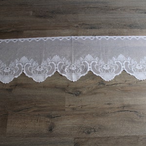 French curtains. Cafe curtain. Door curtain. Window curtain. Valance. French vintage. French country decor. Farmhouse decor. French linens.