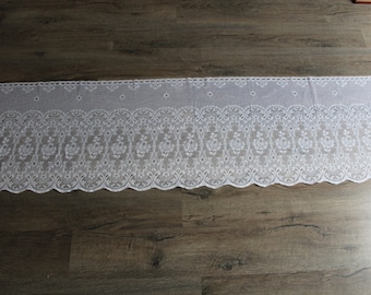 Cortinas francesas. Cortina de café. Cortina de puerta. Cortina de ventana. Cenefa. Estilo vintage francés. Decoración campestre francesa. Decoración de casa de campo. Ropa de cama francesa.