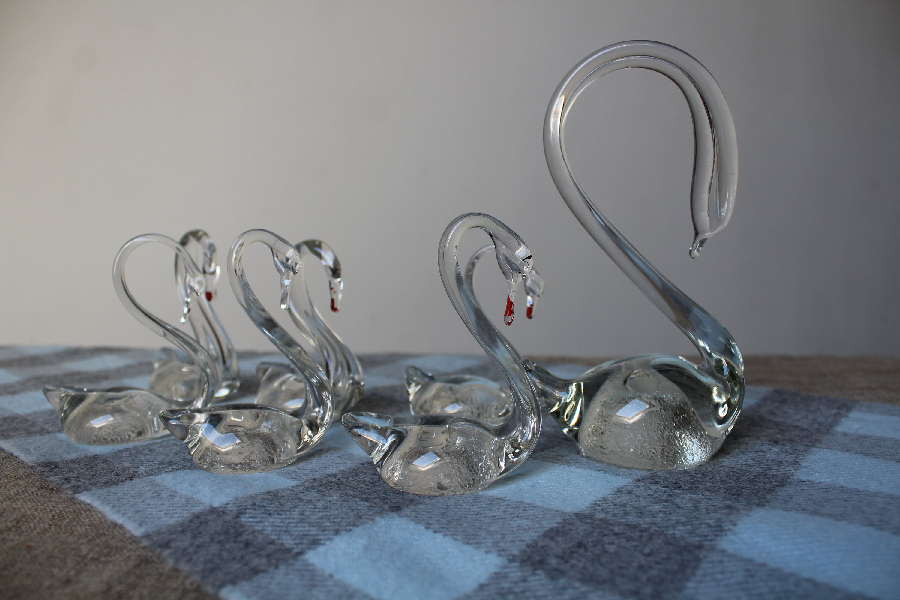 Bohemia Crystal Swan - Etsy