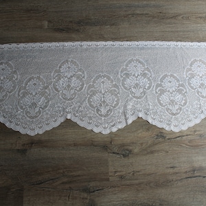 French curtains. Cafe curtain. Door curtain. Window curtain. Valance. French vintage. French country decor. Farmhouse decor. French linens.
