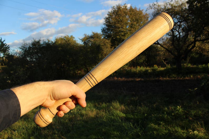 Wooden Baseball Bat.baseball Decor.wooden Bat.sports Etsy