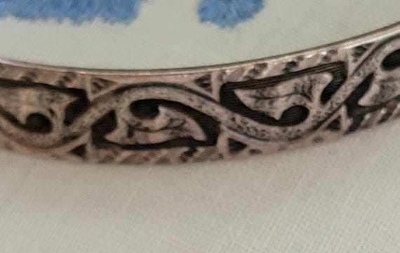 2 Sterling Silver bangle bracelets - image 1