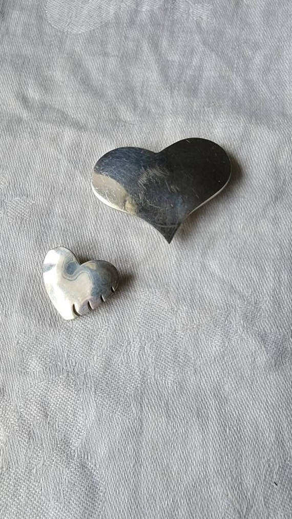 Sterling Silver hearts