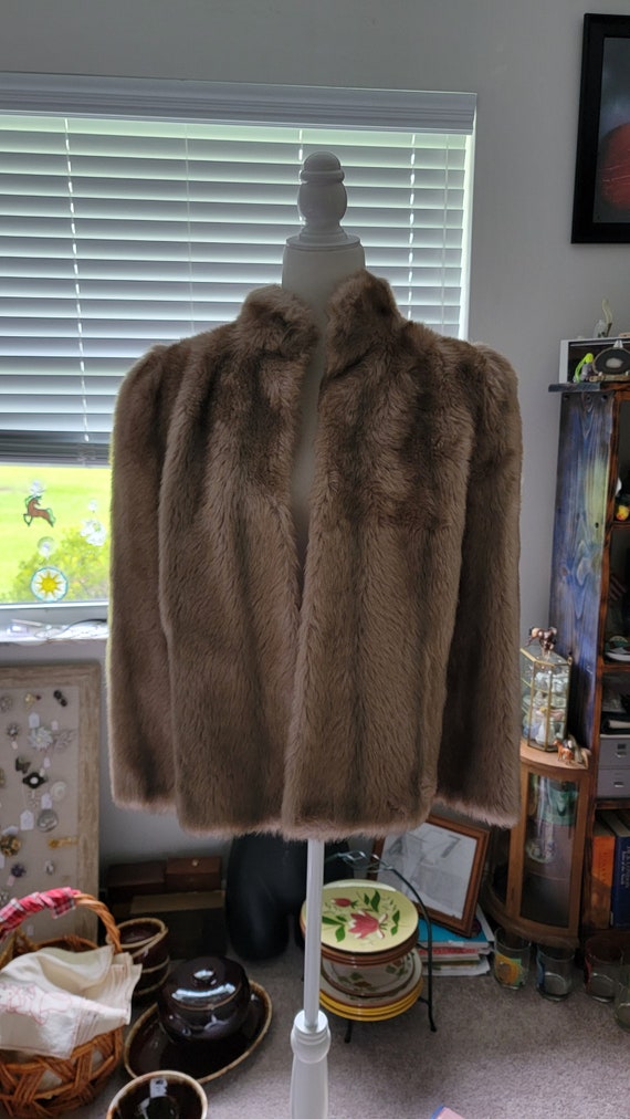 Sear faux fur jacket