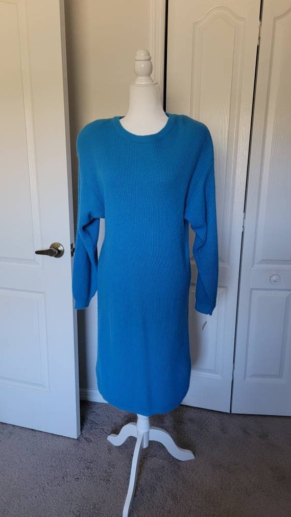 1980s deadstock sweater dress