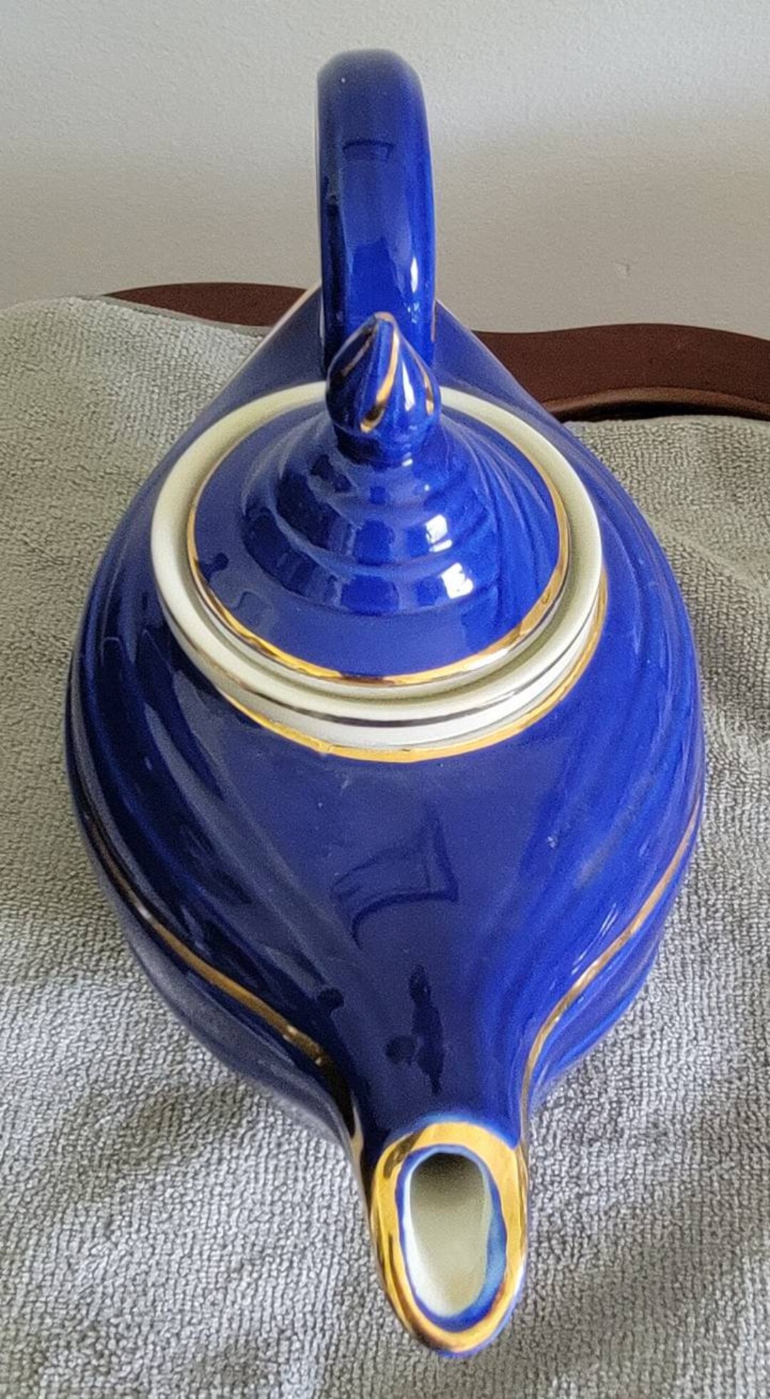 Hall 0676 Ceramic Genie Teapot Etsy