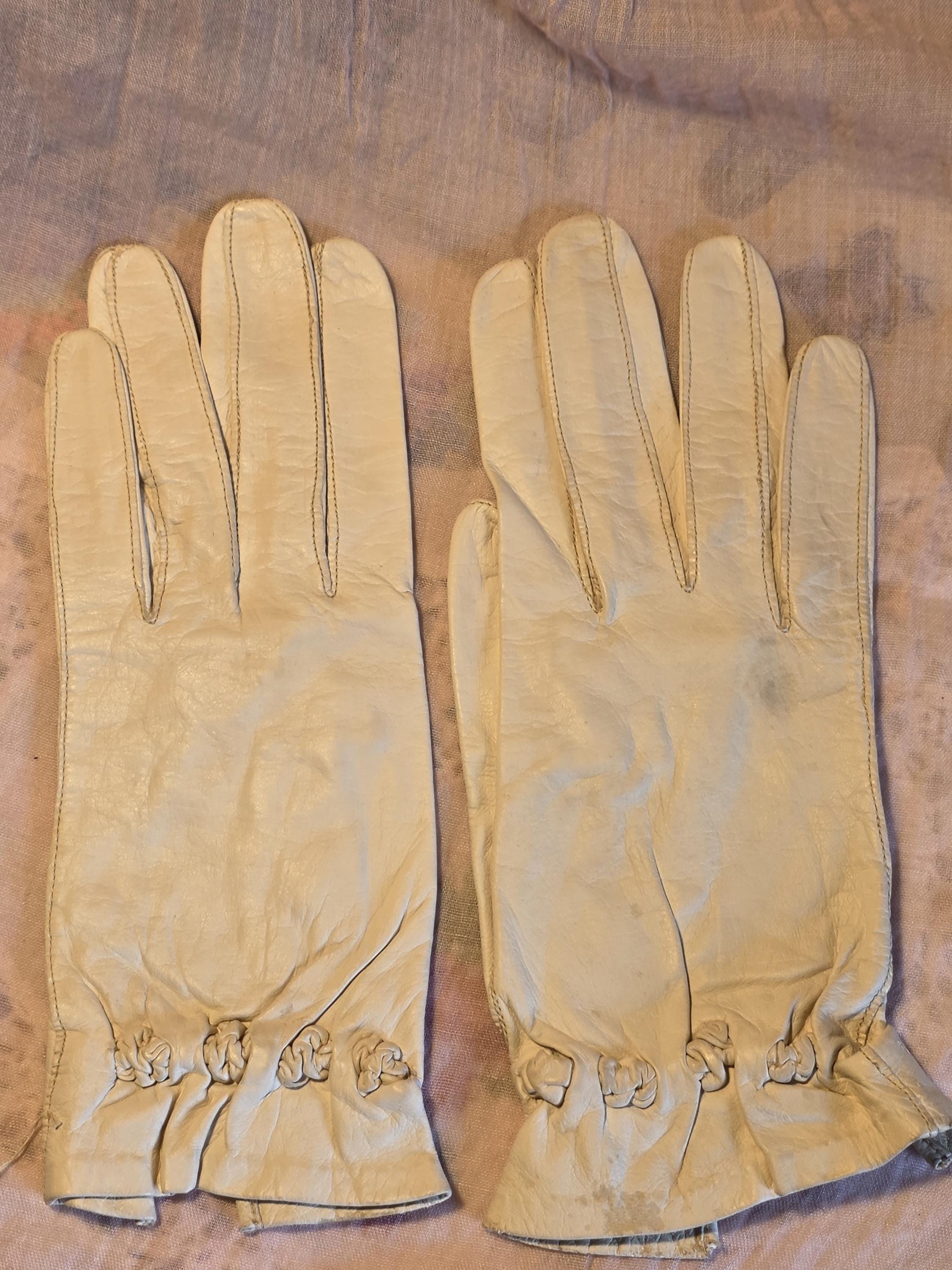 小物 WASHABLE LEATHER GLOVES-[BUSINESS] Washable Leather Gloves - Etsy