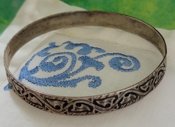 2 Sterling Silver bangle bracelets - image 6