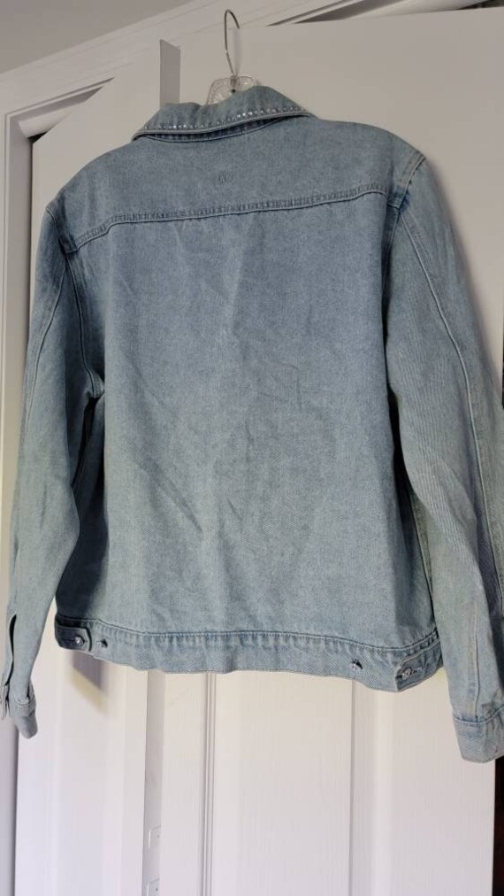 Christine Alexander Light blue denim jacket - image 7