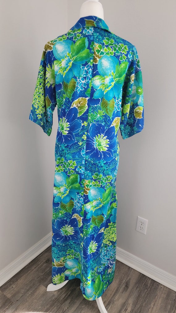 Hawaiian maxi dress - image 4