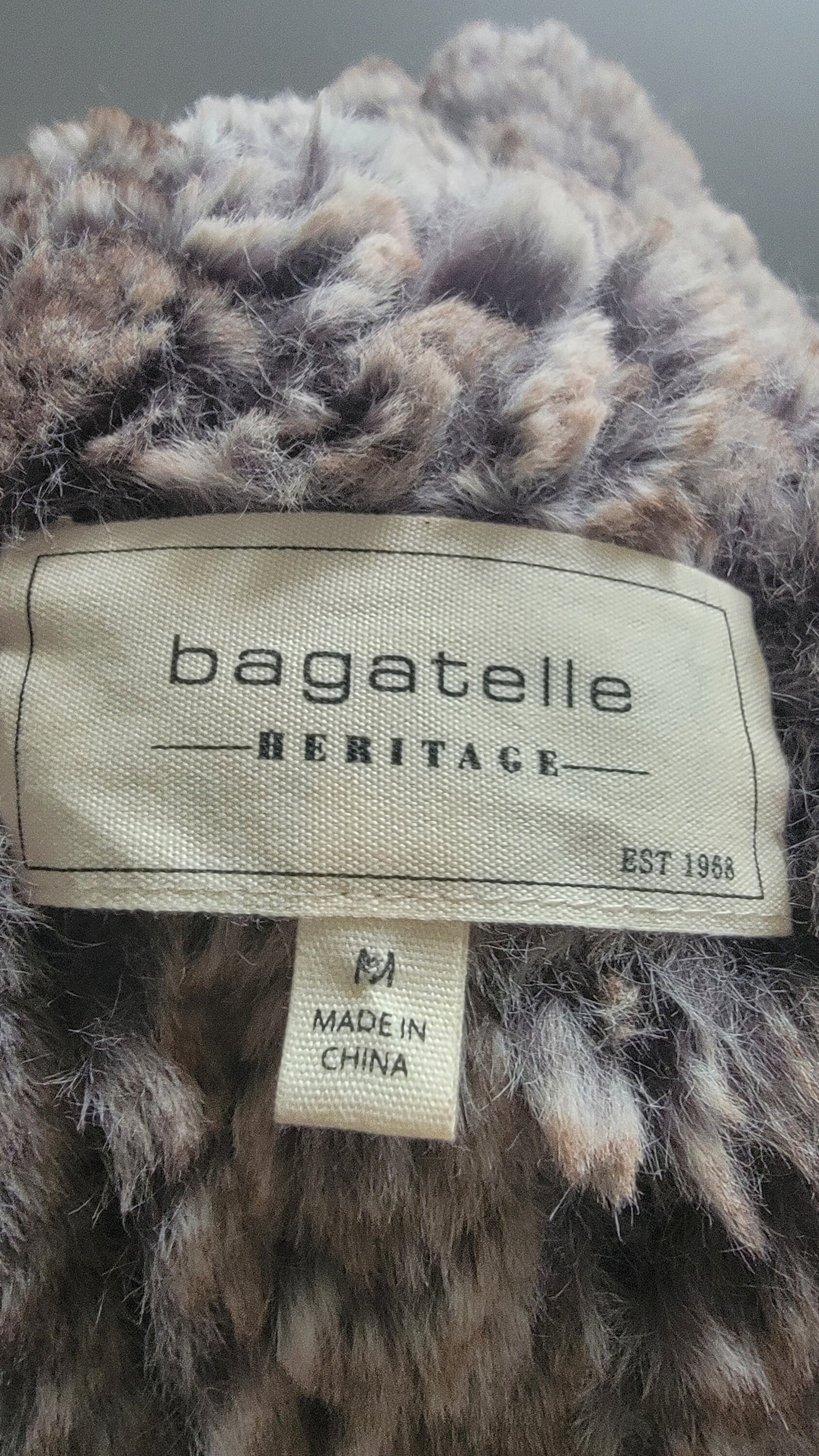 Bagatelle fur vest hot sale