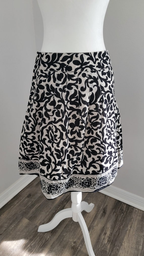 Ann Taylor scroll design skirt - image 3