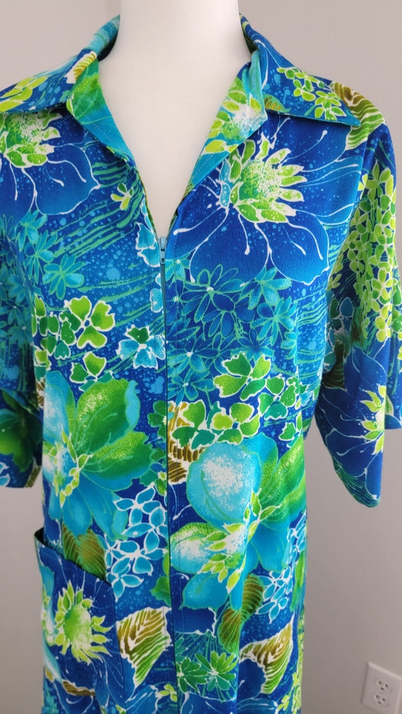 Hawaiian maxi dress - image 3
