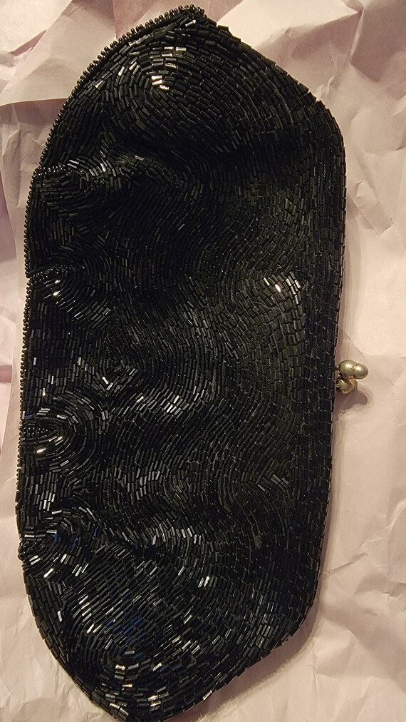 Vintage beaded clutch - image 2