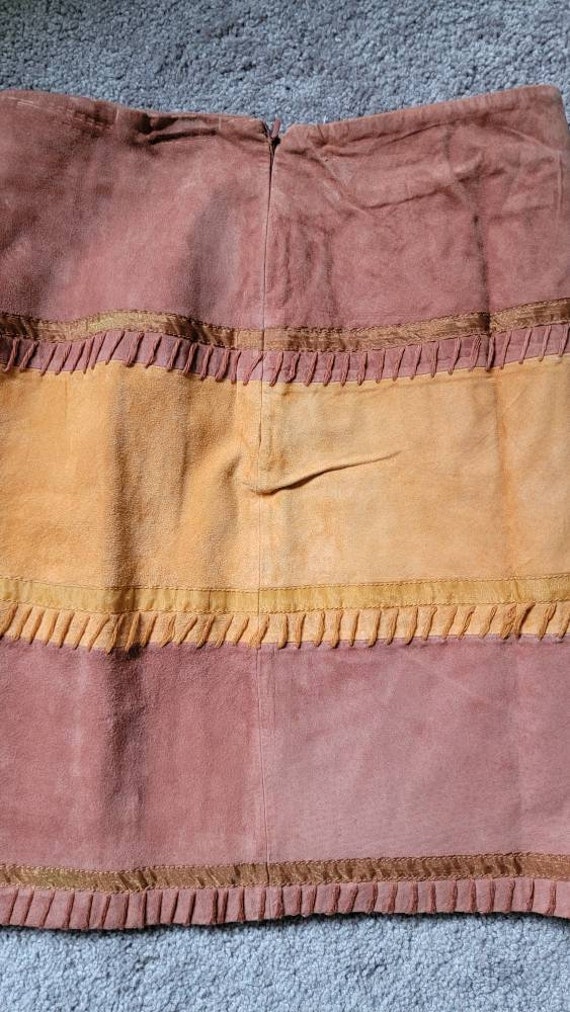 Suede skirt - image 6