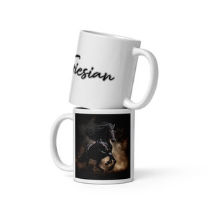 Friesian Horse mug