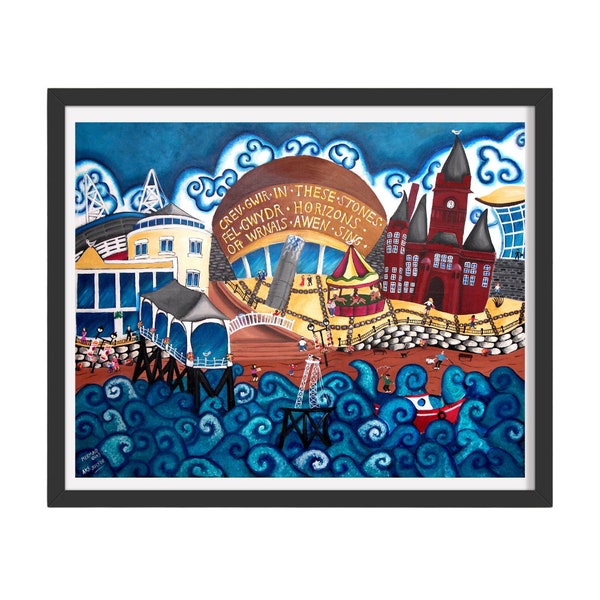 Welsh Wall Art Etsy UK