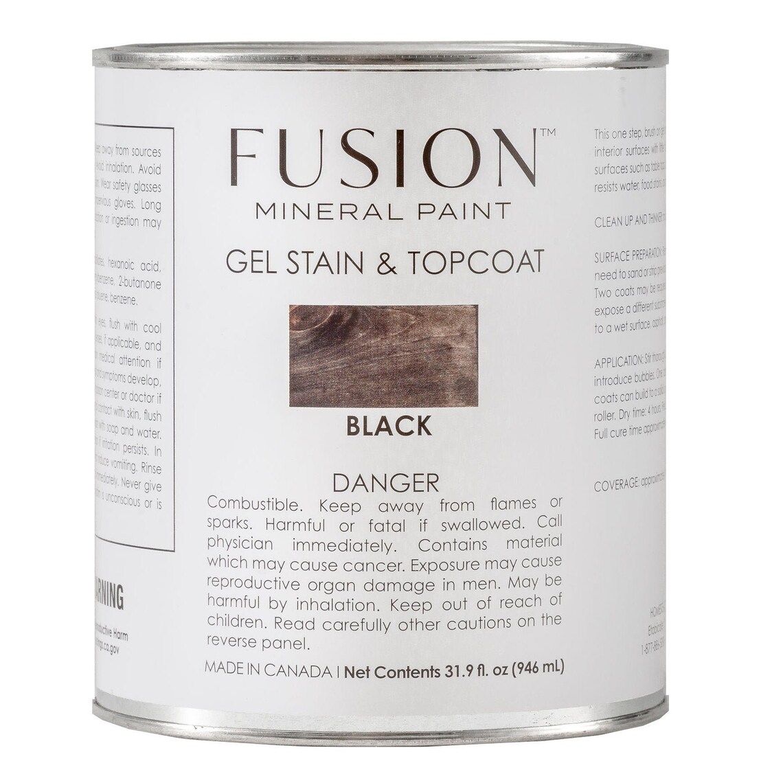 Gel Stain and Topcoat Fusion Mineral Paint Etsy