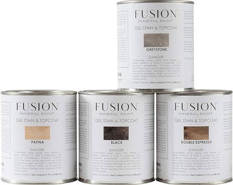 Gel Stain and Topcoat - Fusion Mineral Paint