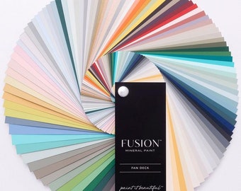 Fusion Mineral Paint FULL Color Fan Deck (Includes 2023 NEW COLOR Additions)