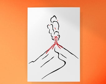 Fuego Volcano - A4