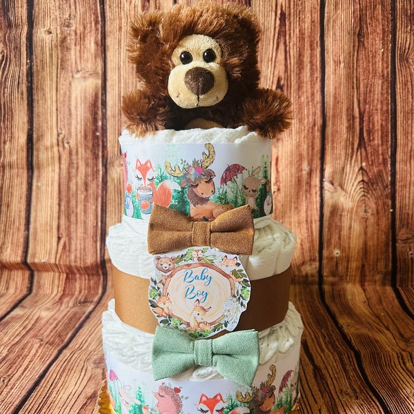 Woodland Diaper Cake Etsy Il 600x600.5037198144 G5vz