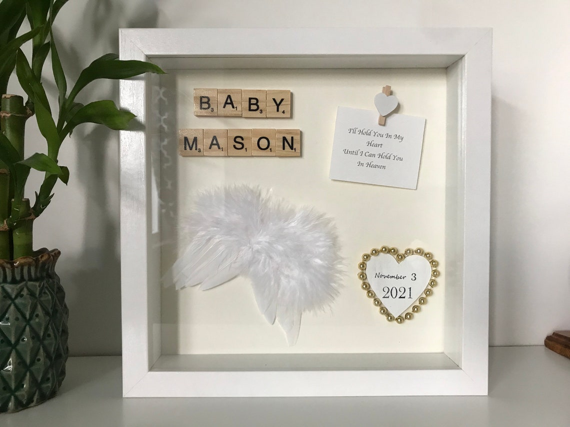 Personalized Baby Memorial Gift / Infant Loss Frame for Etsy
